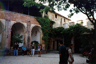 Arrival Day at the Castello di Montalto