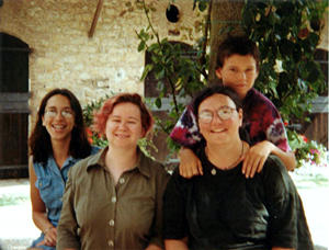 Francesca Bucca, Sarah Ovenall, Alexandra Genetti, and Gaelen Genetti