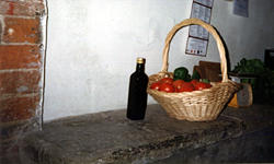 The produce shelf at Montalto